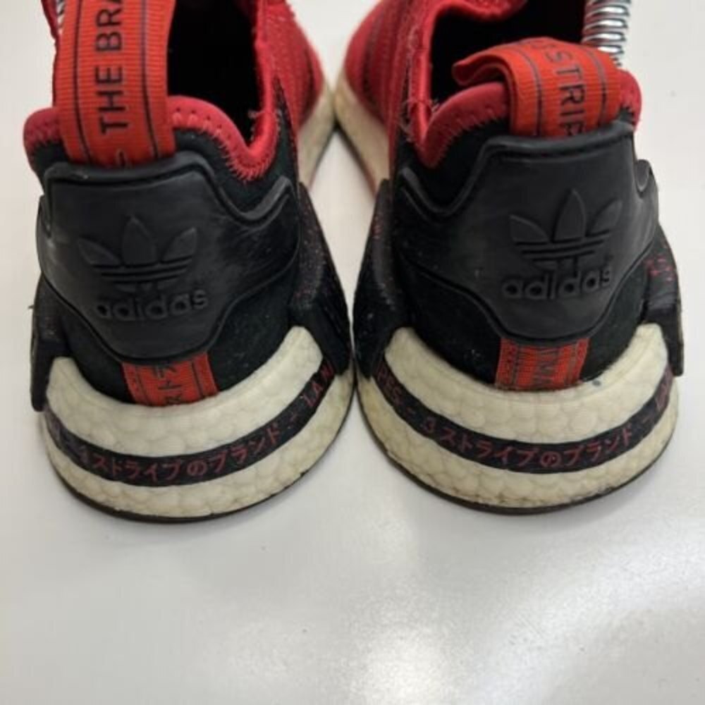 Adidas NMD_R1 'Speckle Pack - Scarlet' Men’s Sz US 6 Red Black Sneakers EF3648 - Picture 8 of 12